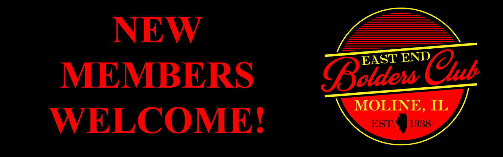 new member welcome banner